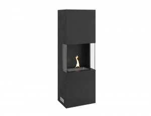 Τζάκι Indie Tenderflame με διάρκεια καύσης 3 - 4 ώρες, χωρητικότητα δεξαμενής 1000ml και διαστάσεις 50x34x170cm - Black