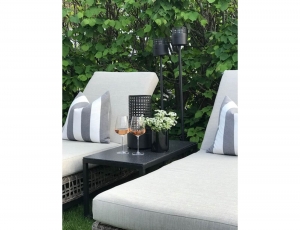 Επιτραπέζια Εστία Φωτιάς Camps Bay Tenderflame με διάρκεια καύσης 3 - 4 ώρες, χωρητικότητα δεξαμενής 250ml και διαστάσεις 18x36cm - Black  