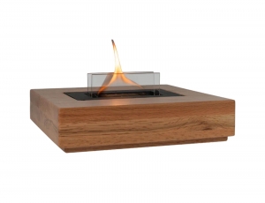 Επιτραπέζια Εστία Φωτιάς Holly Tenderflame με διάρκεια καύσης 4 - 5 ώρες, χωρητικότητα δεξαμενής 500ml και διαστάσεις 30x30x11cm - Natural