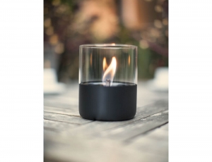 Επιτραπέζια Εστία Φωτιάς Lilly 10 Tenderflame με διάρκεια καύσης 9 - 10 ώρες, χωρητικότητα δεξαμενής 300ml και διαστάσεις 10x11.5cm - Black