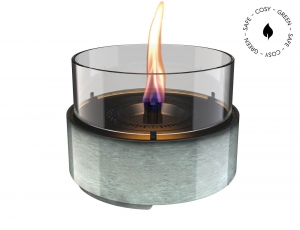 Επιτραπέζια Εστία Φωτιάς Café 18 Reactive Glaze Tenderflame με διάρκεια καύσης 3 - 4 ώρες, χωρητικότητα δεξαμενής 250ml και διαστάσεις 18.2x13.5cm - Green 