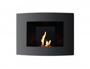 Επιτοίχιο Tζάκι Wall Tenderflame με διάρκεια καύσης 3 - 4 ώρες, χωρητικότητα δεξαμενής 1000ml και διαστάσεις 82x23x60cm - Black