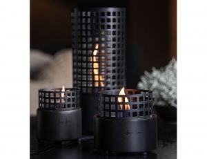 Επιτραπέζια Εστία Φωτιάς Paarl Tenderflame με διάρκεια καύσης 3 - 4 ώρες, χωρητικότητα δεξαμενής 250ml και διαστάσεις 16x15cm - Black  