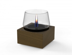 Επιτραπέζια Εστία Φωτιάς Poppy 14 Tenderflame με διάρκεια καύσης 9 - 10 ώρες, χωρητικότητα δεξαμενής 300ml και διαστάσεις 14x14x14.3cm - Black