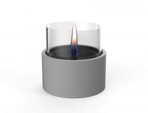 Επιτραπέζια Εστία Φωτιάς Breeze 10 Tenderflame με διάρκεια καύσης 4 - 5 ώρες, χωρητικότητα δεξαμενής 200ml και διαστάσεις 10x8.5cm - Grey 