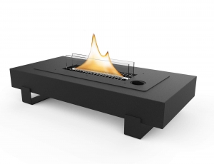 Επιτραπέζια Εστία Φωτιάς Table Mountain Tenderflame με διάρκεια καύσης 3 - 4 ώρες, χωρητικότητα δεξαμενής 1000ml και διαστάσεις 50x23x10cm - Black 