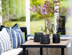 Επιτραπέζια Εστία Φωτιάς Camps Bay Tenderflame με διάρκεια καύσης 3 - 4 ώρες, χωρητικότητα δεξαμενής 250ml και διαστάσεις 18x36cm - Black  