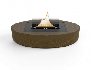 Επιτραπέζια Εστία Φωτιάς Carnation Tenderflame με διάρκεια καύσης 4 - 5 ώρες, χωρητικότητα δεξαμενής 500ml και διαστάσεις 33x22x11cm - Black 