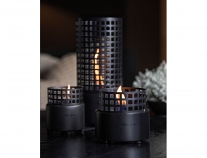 Επιτραπέζια Εστία Φωτιάς Signal Hill Tenderflame με διάρκεια καύσης 9 - 10 ώρες, χωρητικότητα δεξαμενής 300ml και διαστάσεις 12x14cm - Black 