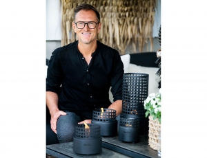 Επιτραπέζια Εστία Φωτιάς Camps Bay Tenderflame με διάρκεια καύσης 3 - 4 ώρες, χωρητικότητα δεξαμενής 250ml και διαστάσεις 18x36cm - Black  