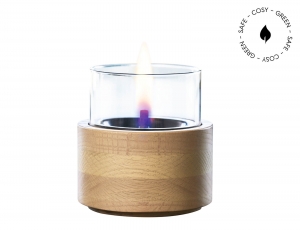 Επιτραπέζια Εστία Φωτιάς Lotus 12 Tenderflame με διάρκεια καύσης 9 - 10 ώρες, χωρητικότητα δεξαμενής 300ml και διαστάσεις 12x12.5cm - Natural