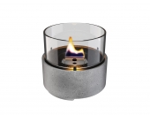 Επιτραπέζια Εστία Φωτιάς Café 14 Lava Tenderflame με διάρκεια καύσης 4 - 5 ώρες, χωρητικότητα δεξαμενής 250ml και διαστάσεις 14.2x13.5cm - Grey 