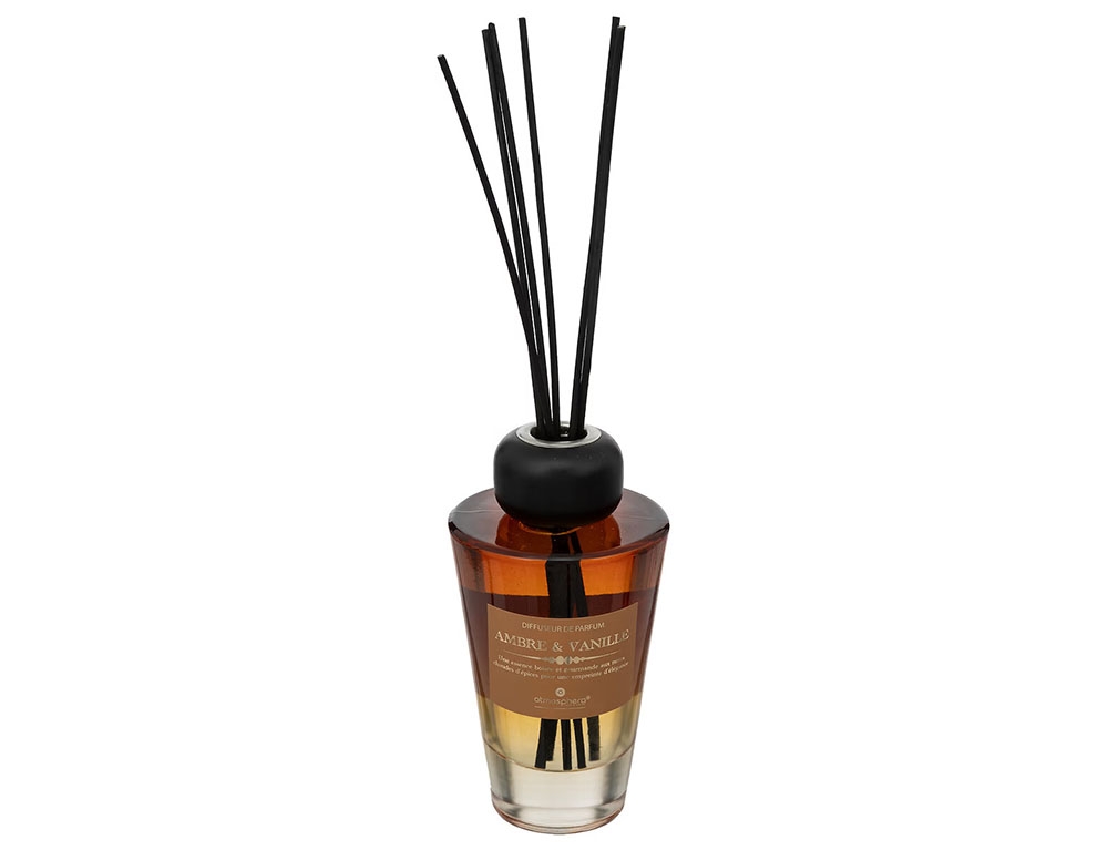 Εικόνα Αρωματικό Xώρου με Sticks Alma Atmosphera με άρωμα Vanilla - Amber και χωρητικότητα 200ml 